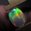8x11.5mm - Oval - AAAAAAA - High Quality Faceted - Ethiopian Opal Full Amazing Gorgeous Full Multy Colour flashy Fire
